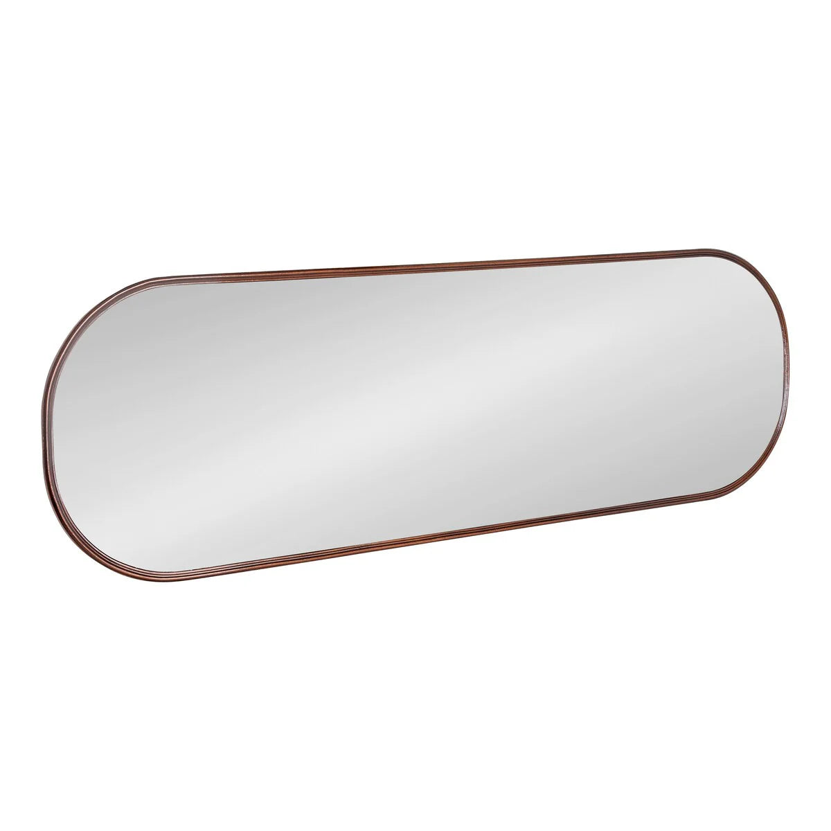 Capsule Framed Wall Mirror, 16x48, 18x24, 22x34, 24x36, Black, Bronze, Gold, Gray, Silver, Antique-Bronze