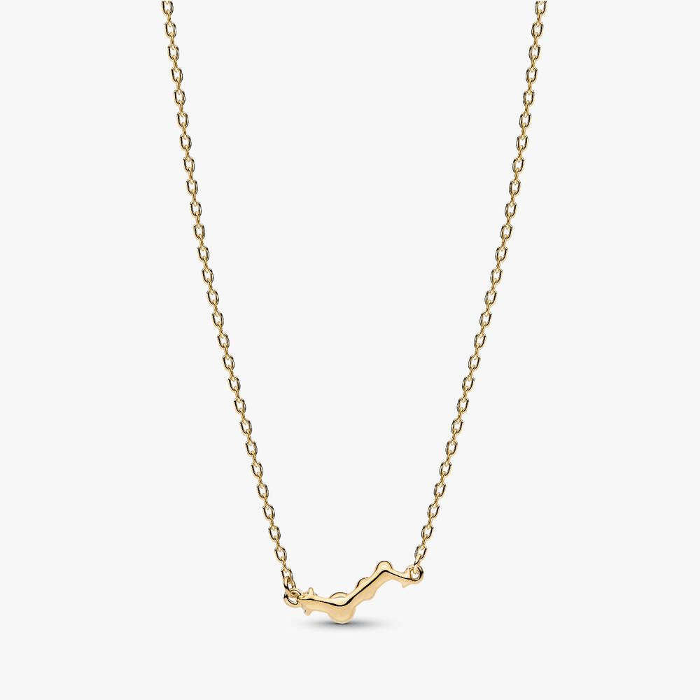 Pandora Era Lab-Grown Diamond Droplet Bar Necklace