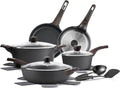 14-Piece Aluminum Ceramic Nonstick Induction Cookware Set