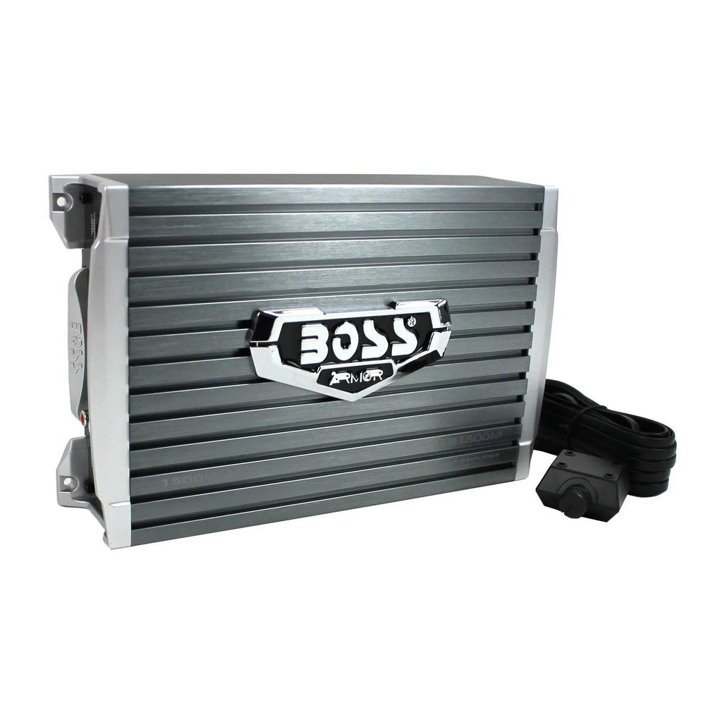 Dual 12-Inch 1200W Subwoofer Box With 1500W Amplifier And 2-Farad Capacitor