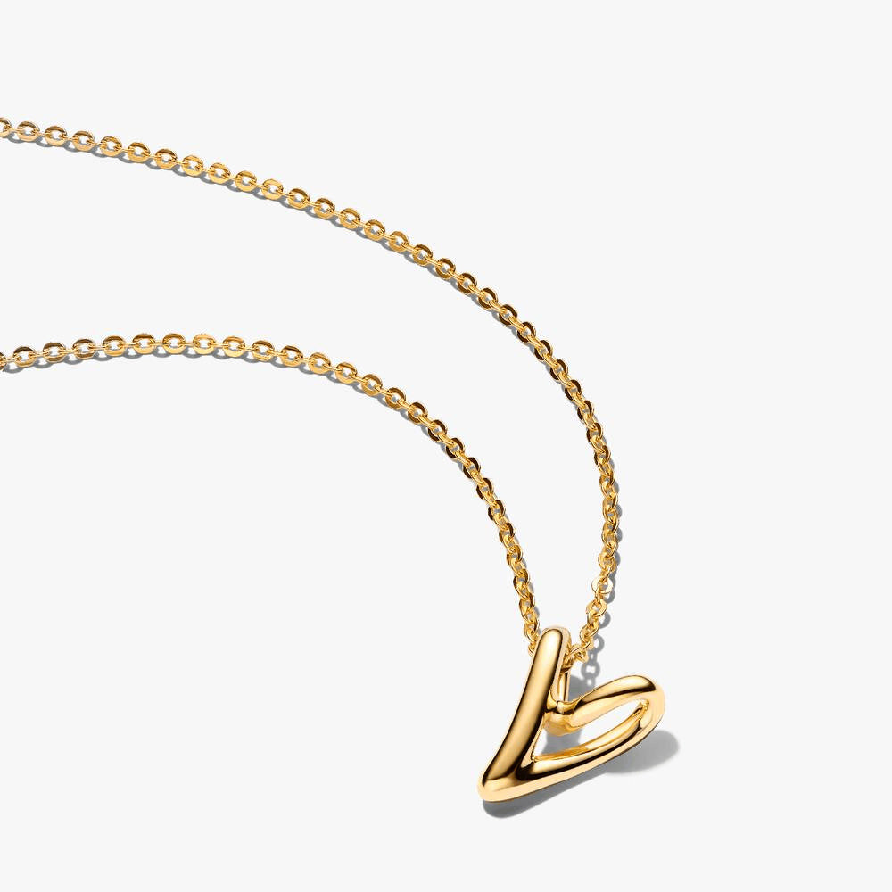 Organically Shaped Hearts Necklace Layering Set