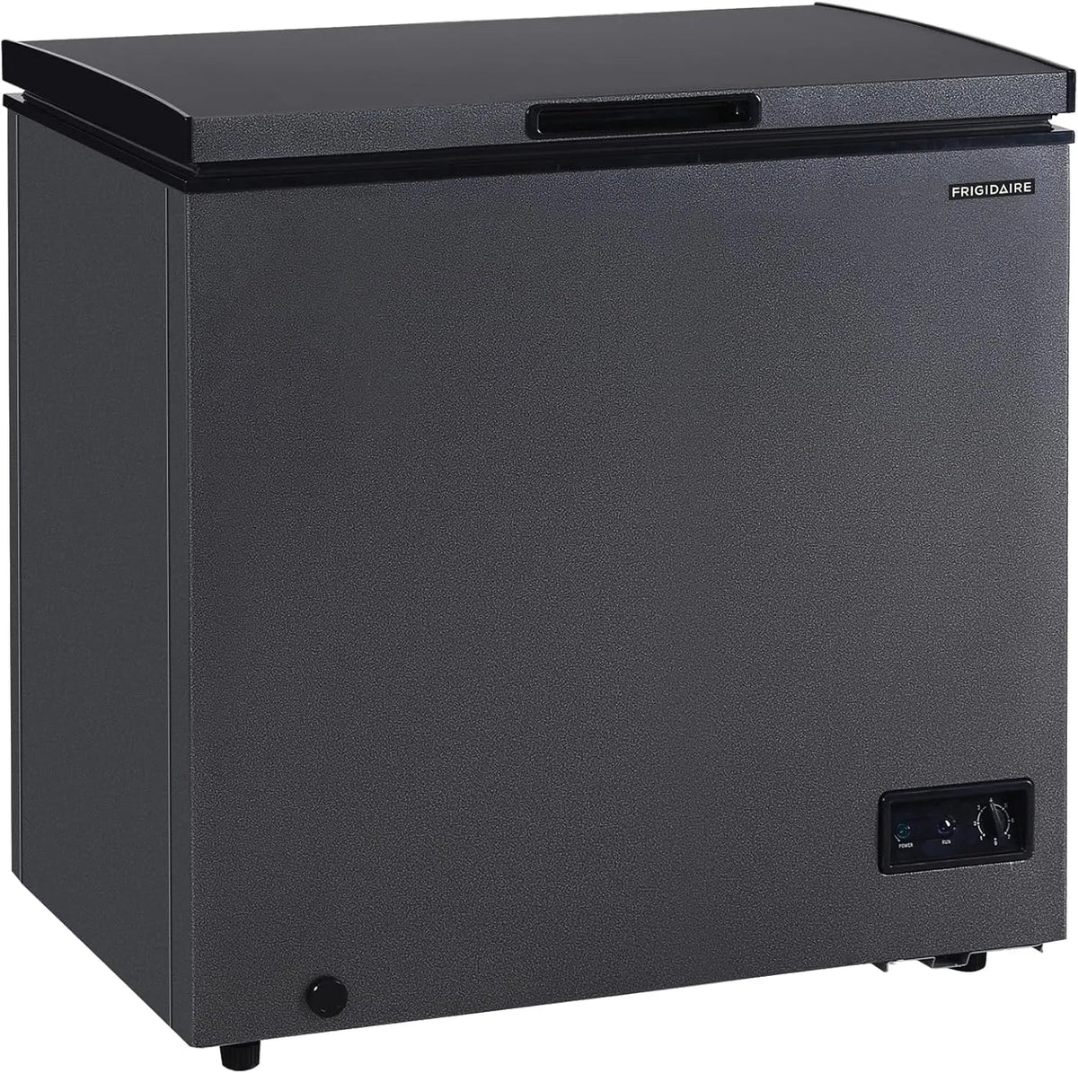 7 Cu. Ft. Chest Freezer With Adjustable Thermostat And Removable Basket - Granita Finish