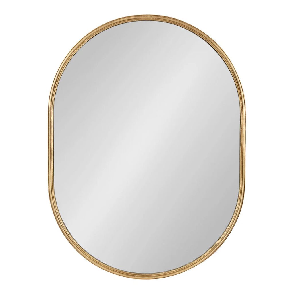 Capsule Framed Wall Mirror, 16x48, 18x24, 22x34, 24x36, Black, Bronze, Gold, Gray, Silver, Antique-Bronze