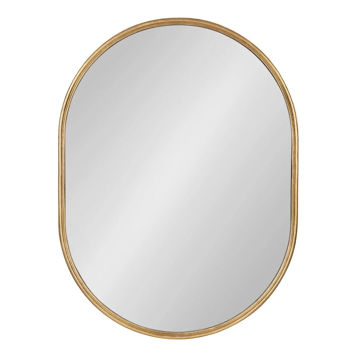 Capsule Framed Wall Mirror, 16x48, 18x24, 22x34, 24x36, Black, Bronze, Gold, Gray, Silver, Antique-Bronze