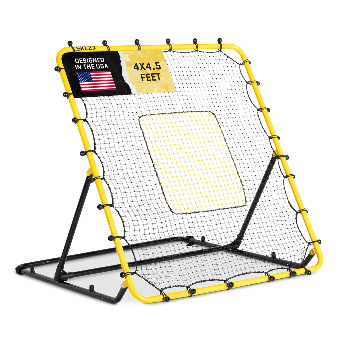 Baseball & Softball Fielding Trainer Rebounder Net - Portable Practice Equipment