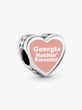 Georgia Nothin Sweeter Heart Charm
