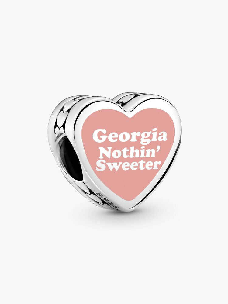 Georgia Nothin Sweeter Heart Charm