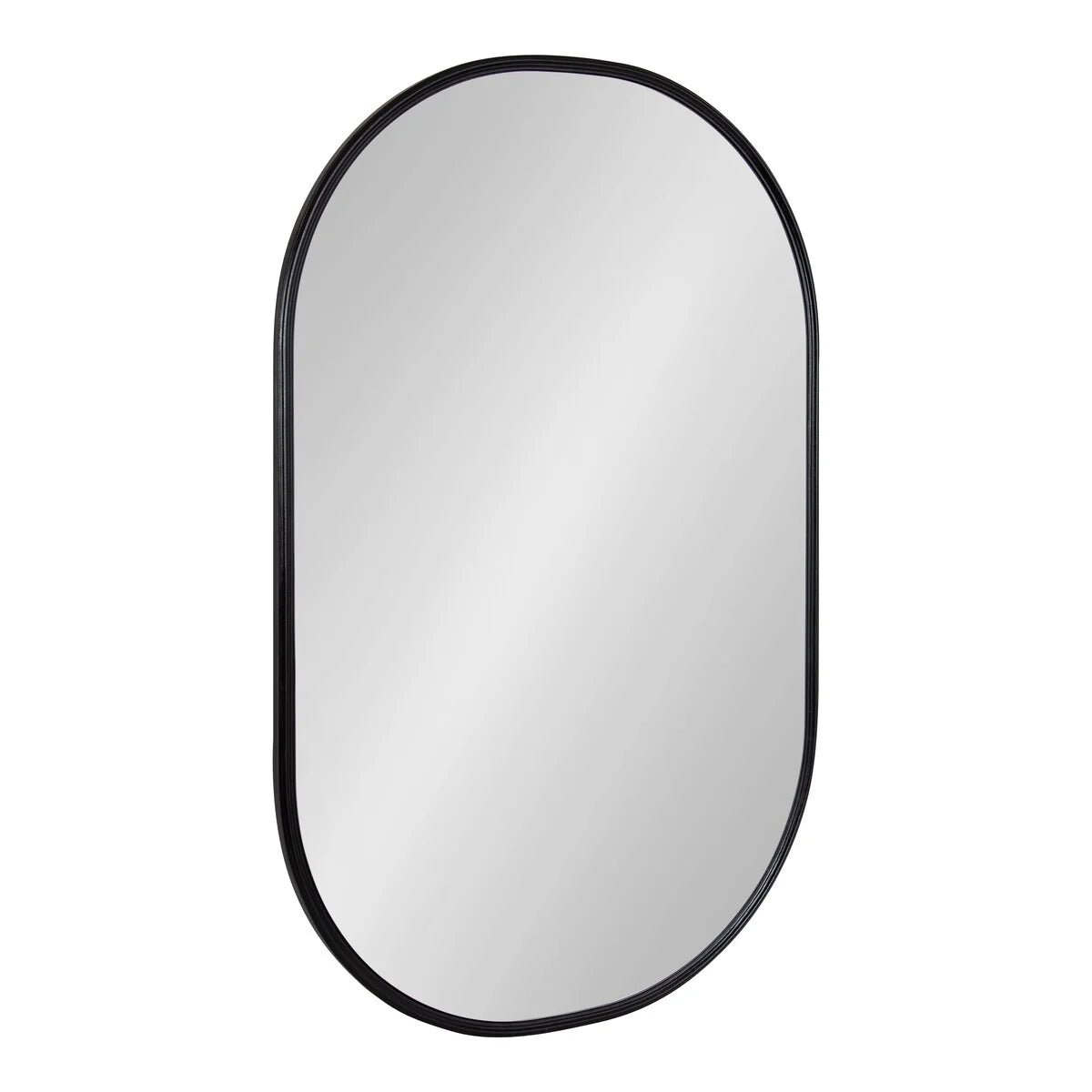 Capsule Framed Wall Mirror, 16x48, 18x24, 22x34, 24x36, Black, Bronze, Gold, Gray, Silver, Antique-Bronze