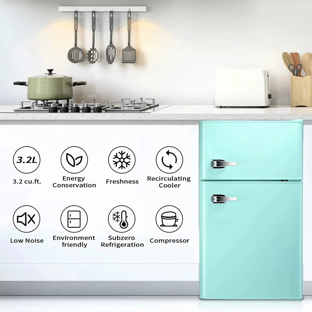 Compact Refrigerator With Freezer - F6893