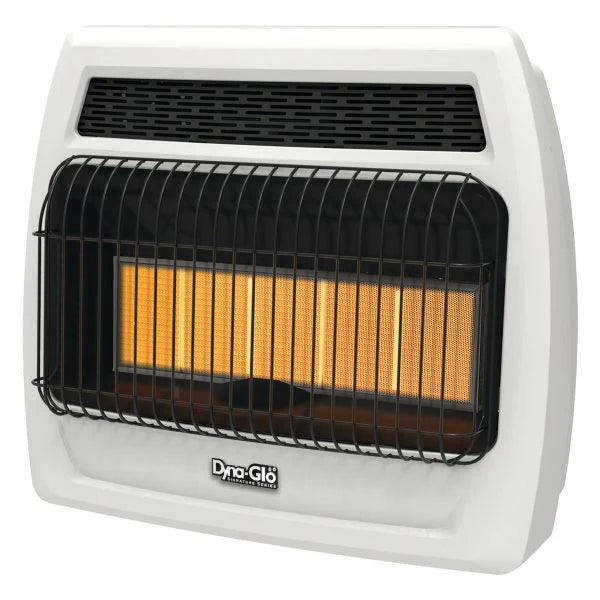 Dyna-Glo Natural Gas Infrared Vent Free Thermostatic Wall Heater, 30,000 BTU