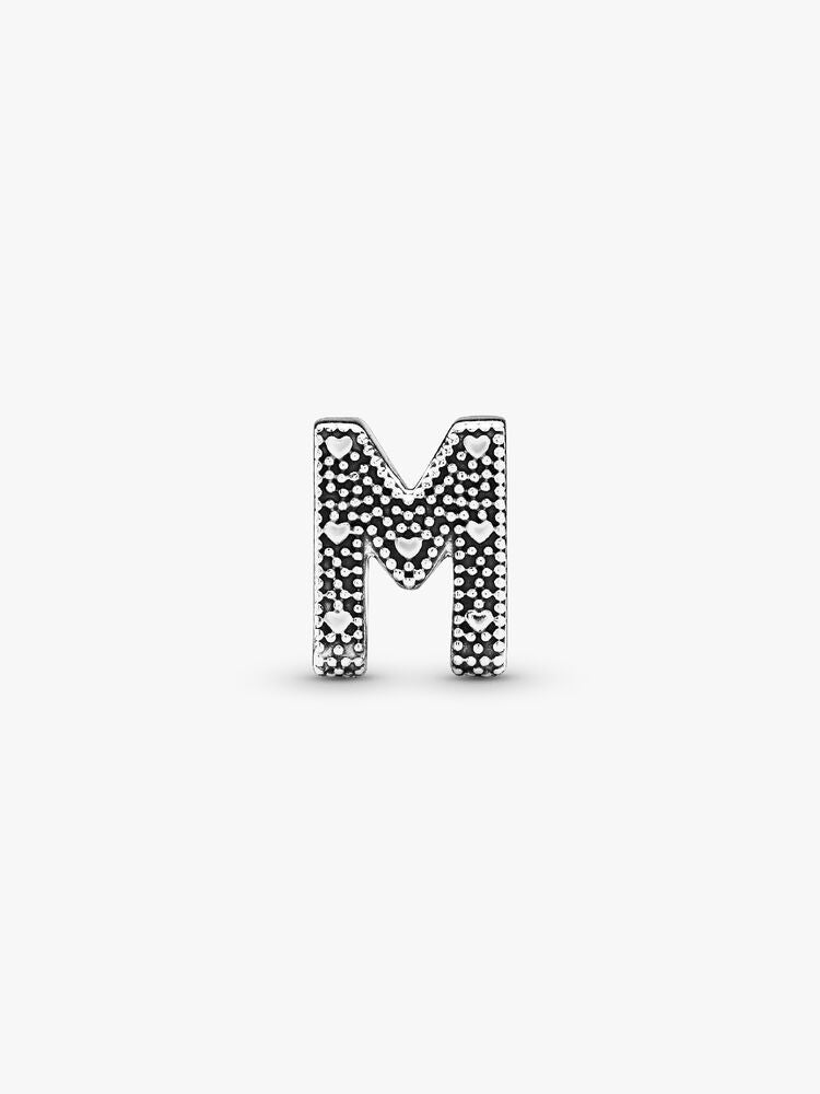 Letter M Alphabet Charm
