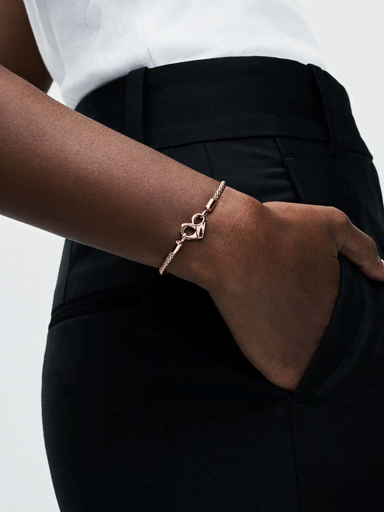 Pandora Moments Studded Chain Bracelet