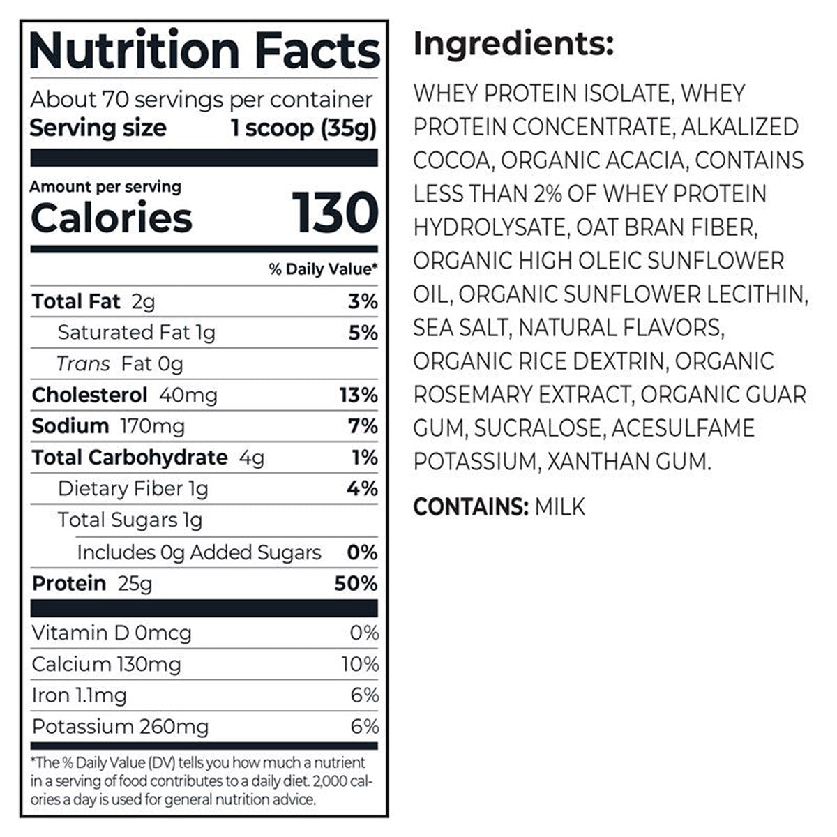 Kirkland Signature Whey Protein - Creamy Chocolate, 5.4 lbs