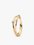 Pandora Era Lab-Grown Diamond Crossover Ring