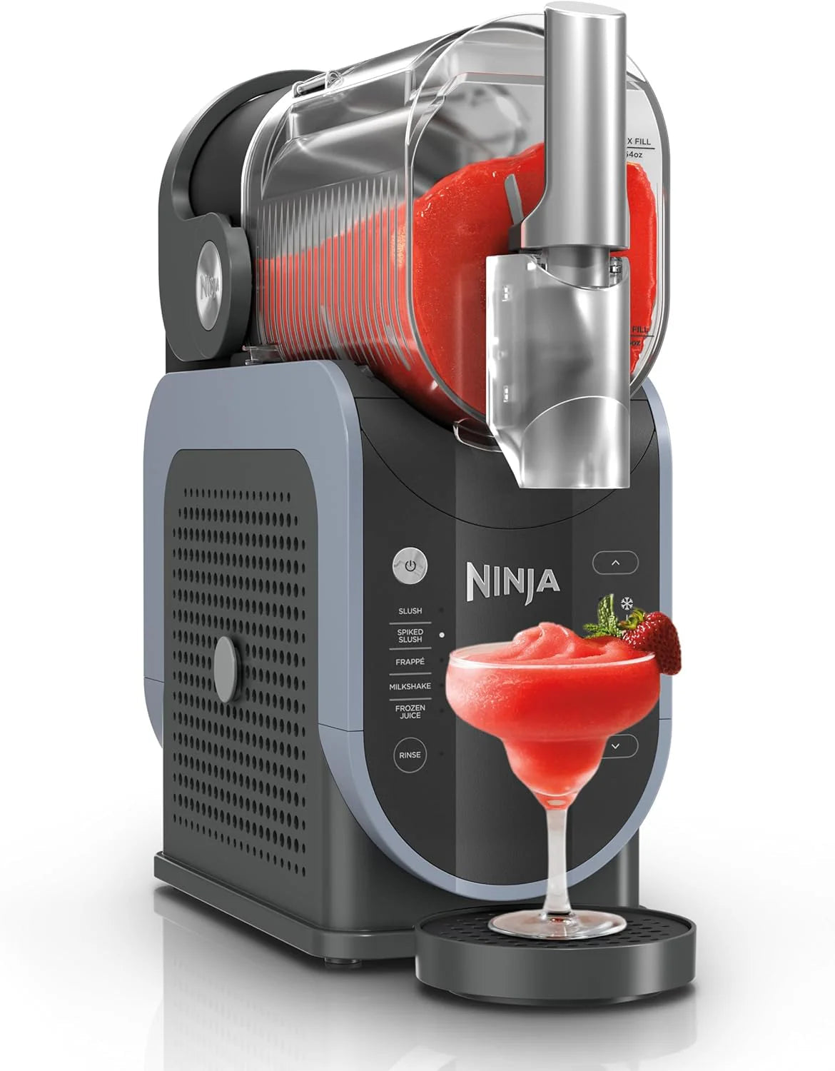 Frozen Drink Machine, 88 oz Vessel, 64 oz Max Liquid Fill - RapidChill Technology