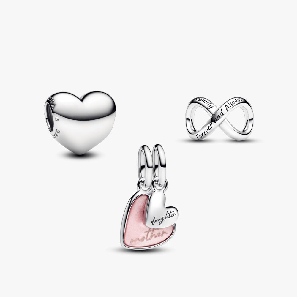 Mom Infinty Love Charm Trio