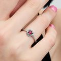 July Birthstone Eternity Circle Ring