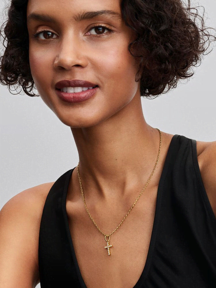Sparkling Cross Pendant