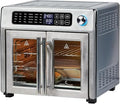Emeril Lagasse 26 Quart Extra Large Air Fryer Convection Toaster Oven With French Doors - Stainless Steel