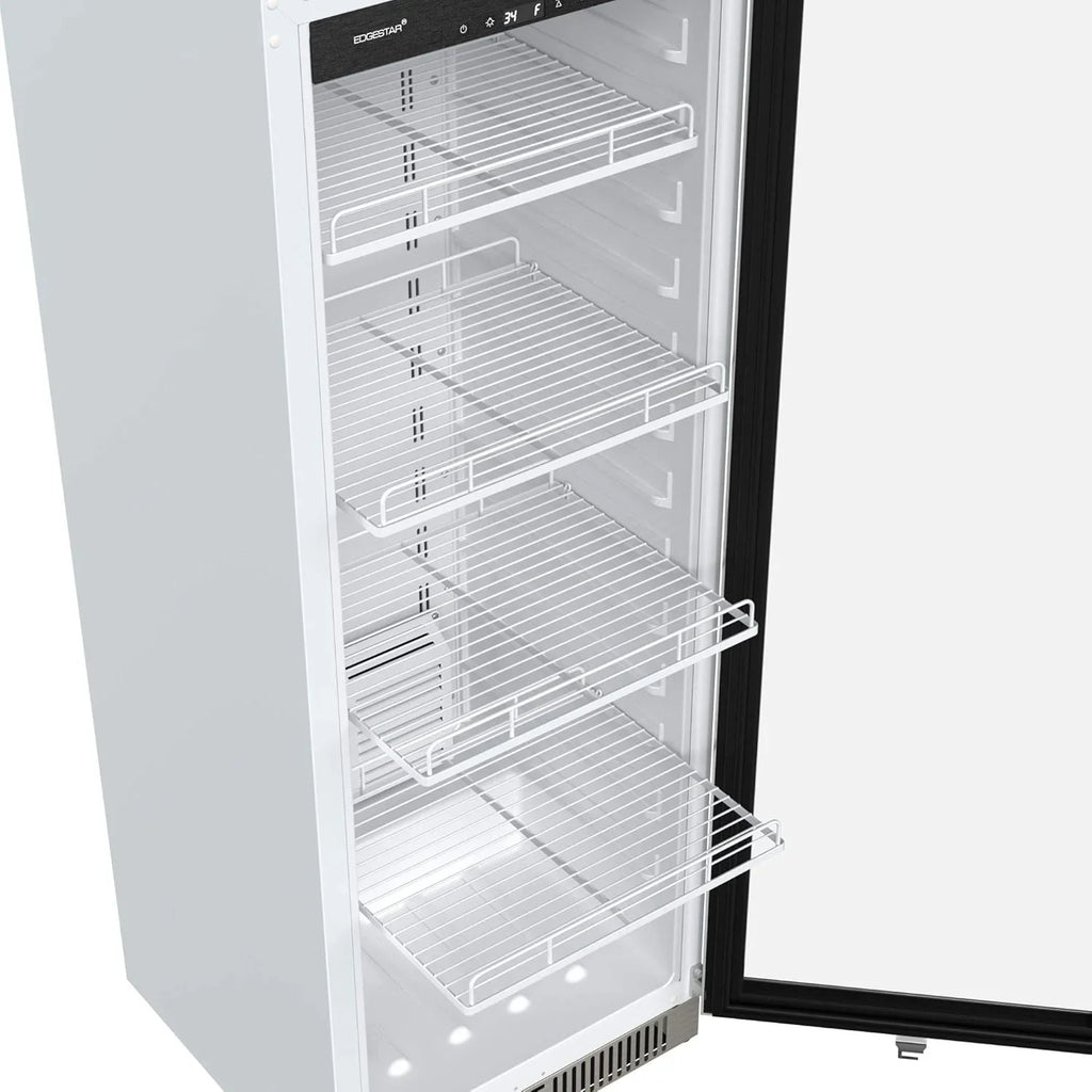 EdgeStar Commercial Beverage Merchandiser, 10.1 Cu. Ft., 22 in Wide, Stainless Steel - VBM101