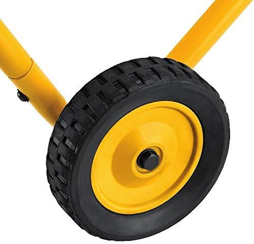 DEWALT Rolling Miter Saw Stand With Wheels, Yellow, 300 lb - DWX726