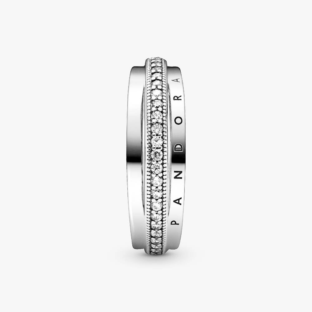 FINAL SALE - Triple Band Pavé Ring