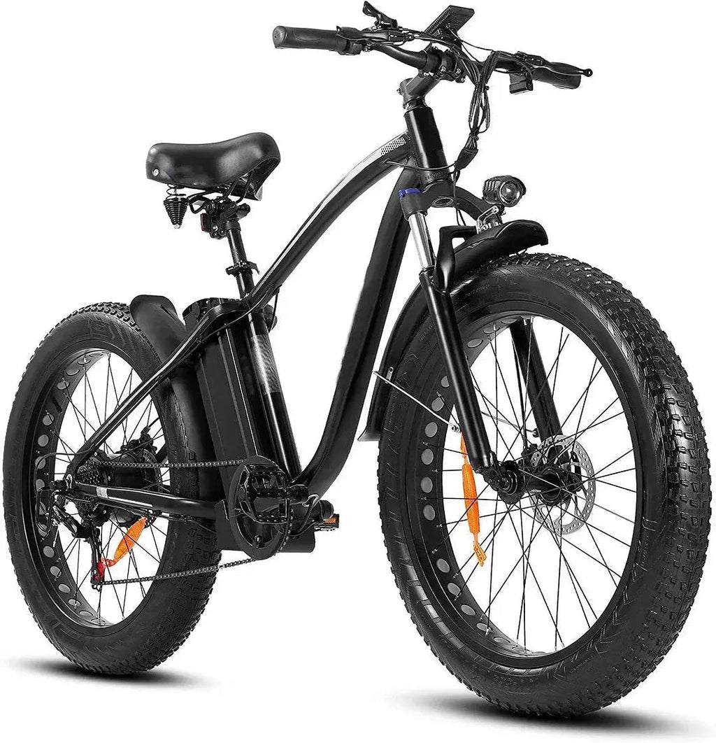 Electric Bike With 48V/15Ah Lithium Battery, 750W Motor And 26-Inch x 4.0-Inch Fat Tires