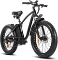 Electric Bike With 48V/15Ah Lithium Battery, 750W Motor And 26-Inch x 4.0-Inch Fat Tires