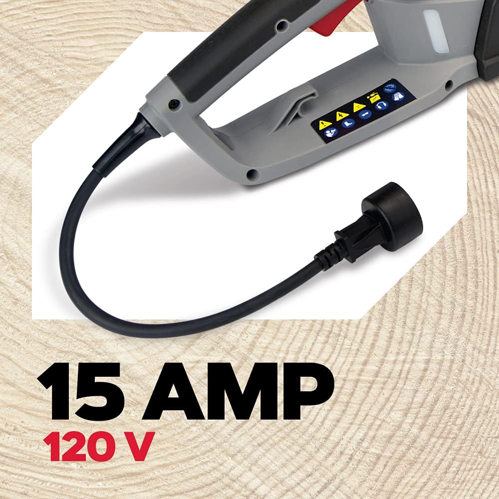 Oregon 18-inch 15 Amp Corded Electric Chainsaw With PowerSharp Self-Sharpening System - CS1500