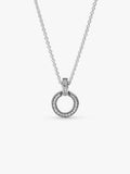 Double Circle Pendant & Necklace