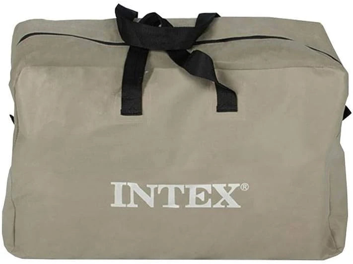 Intex Excursion 5 Inflatable Boat, 5 Person, 12ft x 5ft 6in x 1ft 5in, 54in Oars - Excursion 5