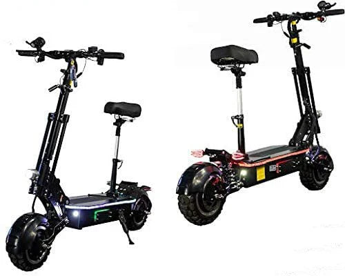 MAXX Adult Electric Scooter, Dual Motor, 5000W, 60V/38.5Ah, 83 Miles, 60 MPH