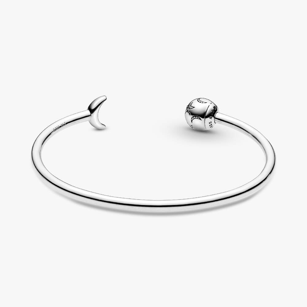 FINAL SALE - Pandora Moments Moon & Stars Open Bangle