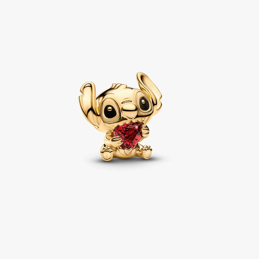 Disney Stitch Heart Charm