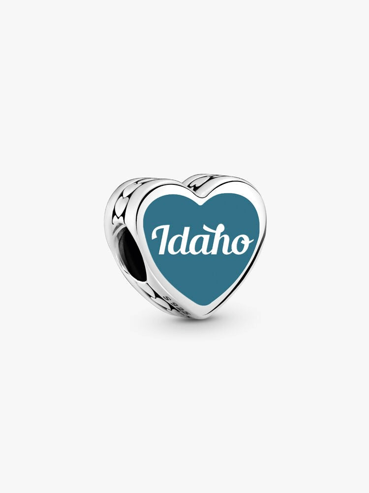 Idaho Heart Charm