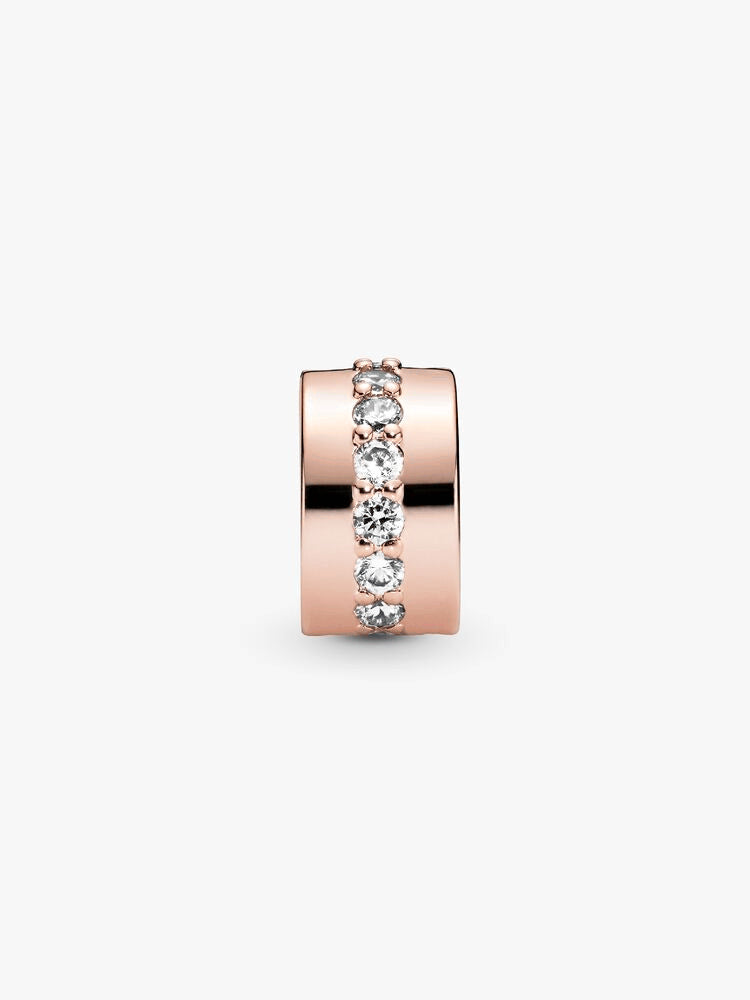 Sparkling Row Spacer Charm