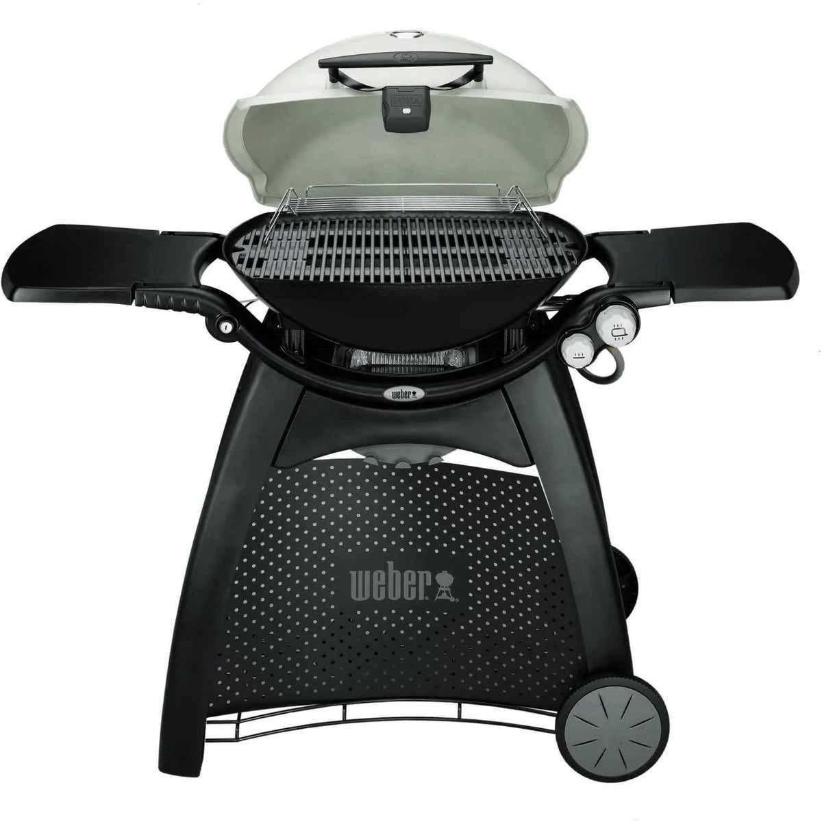Weber Q 3200 Propane Gas Grill, Titanium, 462 Sq. In. - 57060001