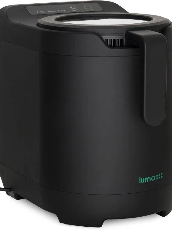 EcoChef Electric Kitchen Composter 2.5L - Odorless Countertop Bin With Clear-View Lid