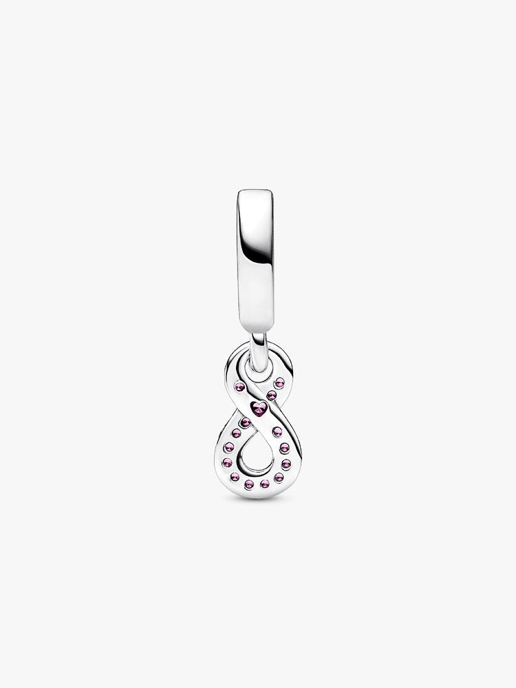 Sparkling Infinity Dangle Charm