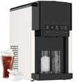 Advwin 3-in-1 Countertop Ice Maker With Cold Water Dispenser And Ice Crusher, 6L, 20kg/24hr