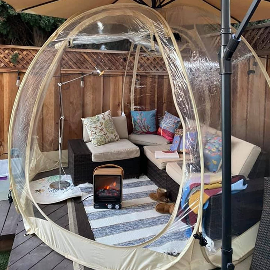 Alvantor Bubble Tent Pop Up Gazebo, 8-10 Person, 3.63.62.4H (m)