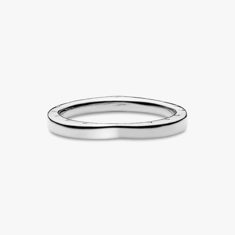 FINAL SALE - Heart-Shaped Pandora Logo Ring