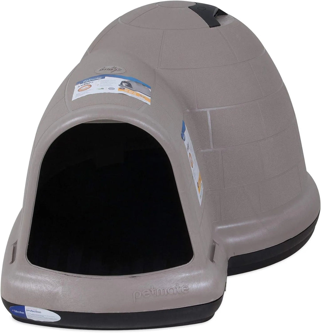 XL All-Weather Igloo Dog House for 90-125 Lb. Dogs
