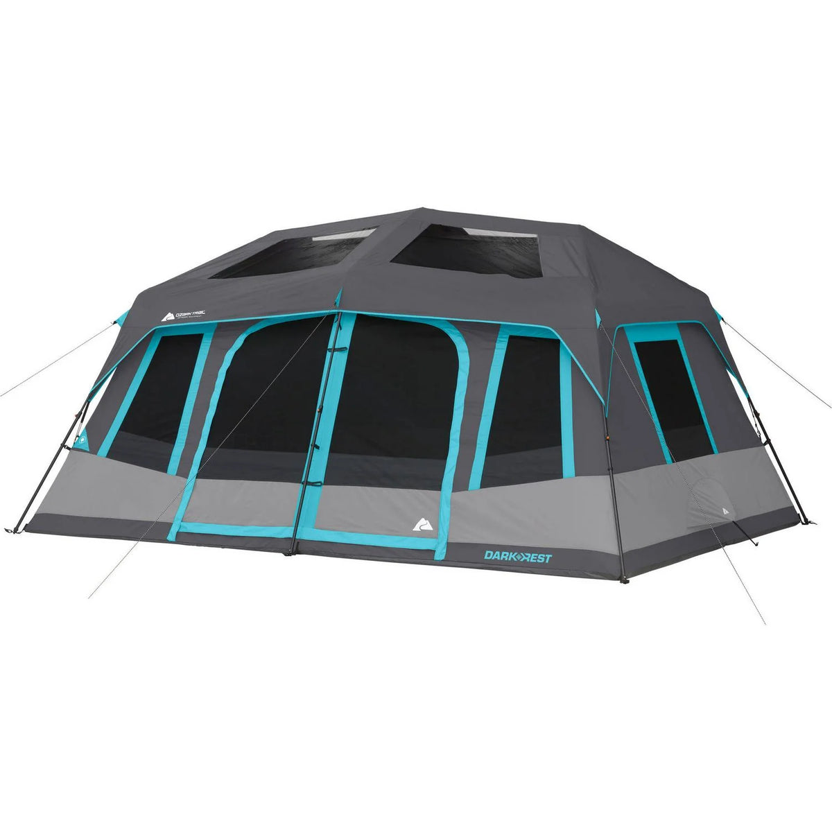 Ozark Trail 10-Person Dark Rest Instant Cabin Tent, Gray - WMT-141078D