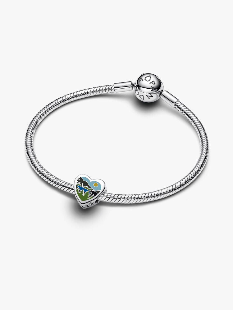 West Virginia Heart Charm