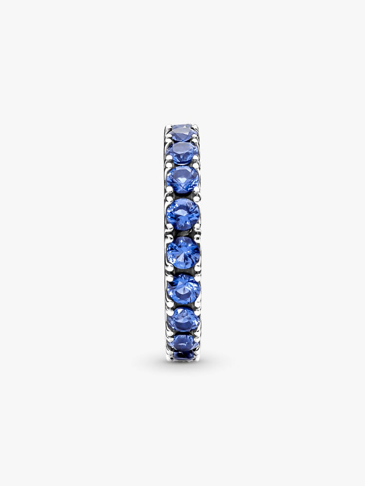 Sparkling Row Eternity Ring