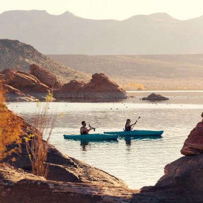 Lifetime Guster 100 Sit-In Kayak, 10 ft, 2-Pack - 457