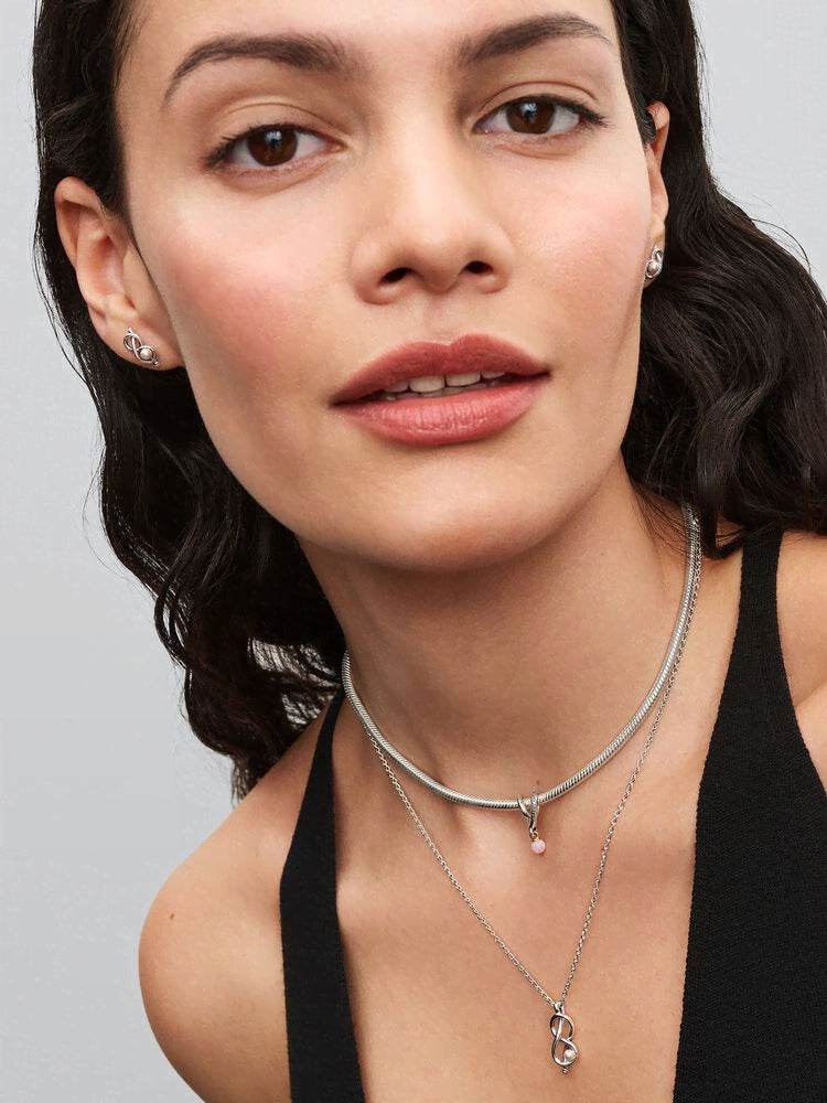 Infinity Knot Stud Earrings