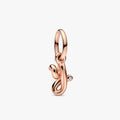 FINAL SALE - Letter Y Script Alphabet Dangle Charm