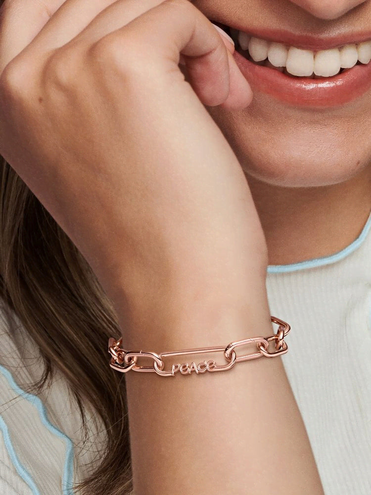 FINAL SALE - Pandora ME Styling Peace Word Link